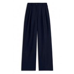 Pantalón Miel marino sostenible de cintura alta | Moda responsable