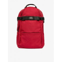 Mochila roja Bergen reciclada y vegana | Funcional y sostenible