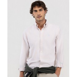 Camisa Oxford Rayas Butcher Hombre | Estilo y Confort