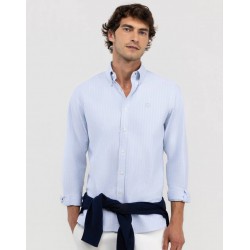 Camisa Oxford Rayas Butcher Hombre | Estilo y Confort