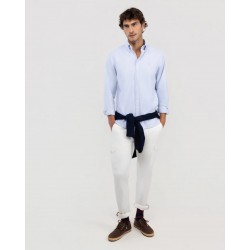 Camisa Oxford Rayas Butcher Hombre | Estilo y Confort