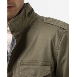 Chaqueta hombre algodón elástico Regular Fit