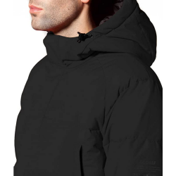 Plumifero hombre negro Ecoalf