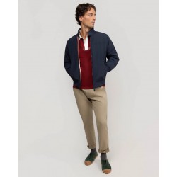 Chaqueta hombre náutica acolchada reciclada