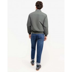 Chaqueta hombre verde náutica acolchada reciclada