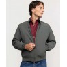 Chaqueta hombre verde náutica acolchada reciclada