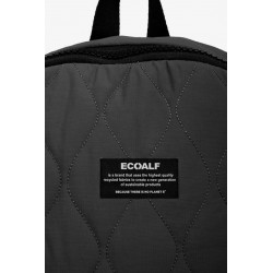 Mochila negra Flock reciclada y vegana sostenible