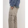 Pantalón cargo beige slim hombre | Comodidad y estilo