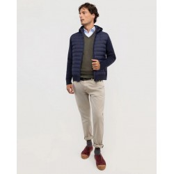 Chaqueta hombre acolchada reciclada | Moda sostenible