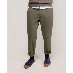Pantalón chino hombre Regular Fit en twill algodón