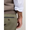 Pantalón chino hombre Regular Fit en twill algodón