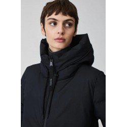 Plumífero largo Snestrom azul marino hombre impermeable