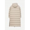 Plumífero largo Snestrom beige hombre impermeable
