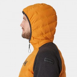 Chaqueta híbrida naranja hombre Arctic con aislamiento térmico