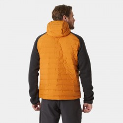 Chaqueta híbrida naranja hombre Arctic con aislamiento térmico