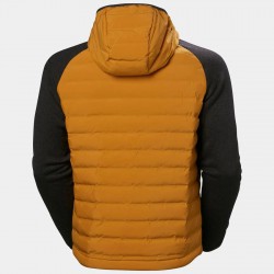 Chaqueta híbrida naranja hombre Arctic con aislamiento térmico