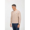 Jersey beige elPulpo | Algodón y lana