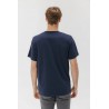 Camiseta azul marino algodón orgánico | elPulpo