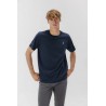 Camiseta azul marino algodón orgánico | elPulpo
