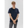 Camiseta azul marino algodón orgánico | elPulpo