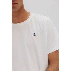 Camiseta blanca algodón orgánico | elPulpo