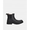 Botas de agua Verbenas negras con pelo interior
