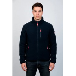 Forro polar azul marino elPulpo hombre