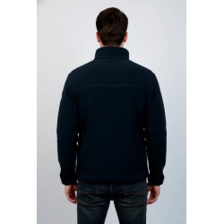 Forro polar azul marino elPulpo hombre