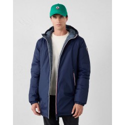 Chaqueta reversible larga ASSEN hombre impermeable y acolchada