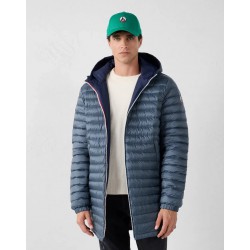 Chaqueta reversible larga ASSEN hombre impermeable y acolchada