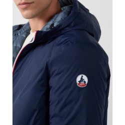 Chaqueta reversible larga ASSEN hombre impermeable y acolchada
