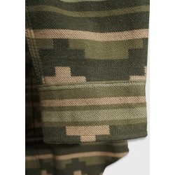 Sobrecamisa franela verde Iron & Resin hombre