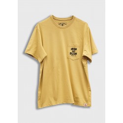 Camiseta Keep on Surfin' Amarillo Iron & Resin | Estilo Surf Casual Hombre Mujer