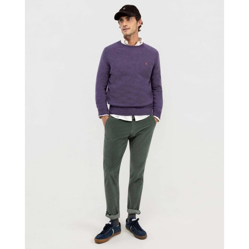 Pantalón chino pana Slim Fit hombre | Eolo Sanxenxo