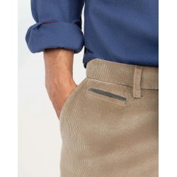 Pantalón chino pana Slim Fit hombre | Eolo Sanxenxo