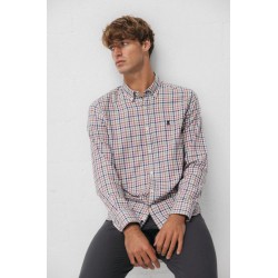 Camisa de franela rosa 100% algodón | Estilo casual