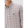 Camisa de franela rosa 100% algodón | Estilo casual
