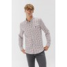 Camisa de franela rosa 100% algodón | Estilo casual
