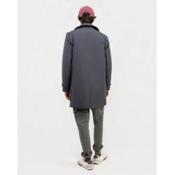 Abrigo largo acolchado hombre | Pluma reciclada