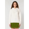 Sudadera Unisex Blanco Roto Algodón Orgánico Vespa | Eolo Sanxenxo