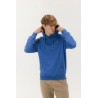 Sudadera elPulpo azul eléctrico algodón orgánico | Eolo Sanxenxo