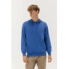 Sudadera elPulpo azul eléctrico algodón orgánico | Eolo Sanxenxo
