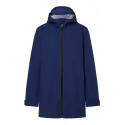Chaqueta Bald azul marino Ecoalf hombre impermeable