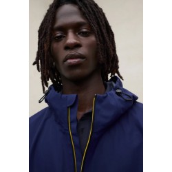 Chaqueta Bald azul marino Ecoalf hombre impermeable