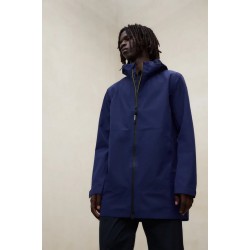 Chaqueta Bald azul marino Ecoalf hombre impermeable