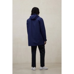 Chaqueta Bald azul marino Ecoalf hombre impermeable