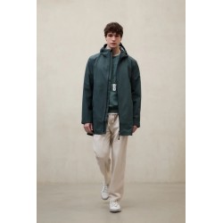 Chaqueta Bald verde Ecoalf hombre impermeable y sostenible