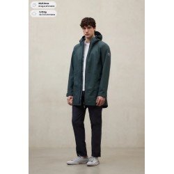 Chaqueta Bald verde Ecoalf hombre impermeable y sostenible