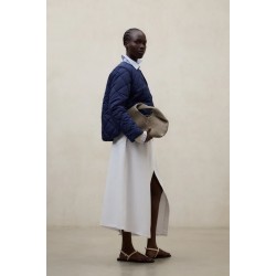 Chaqueta acolchada azul ECOALF mujer | Eolo Sanxenxo