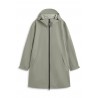 Parka Larga Neve Verde Ecoalf Mujer Impermeable | Eolo Sanxenxo